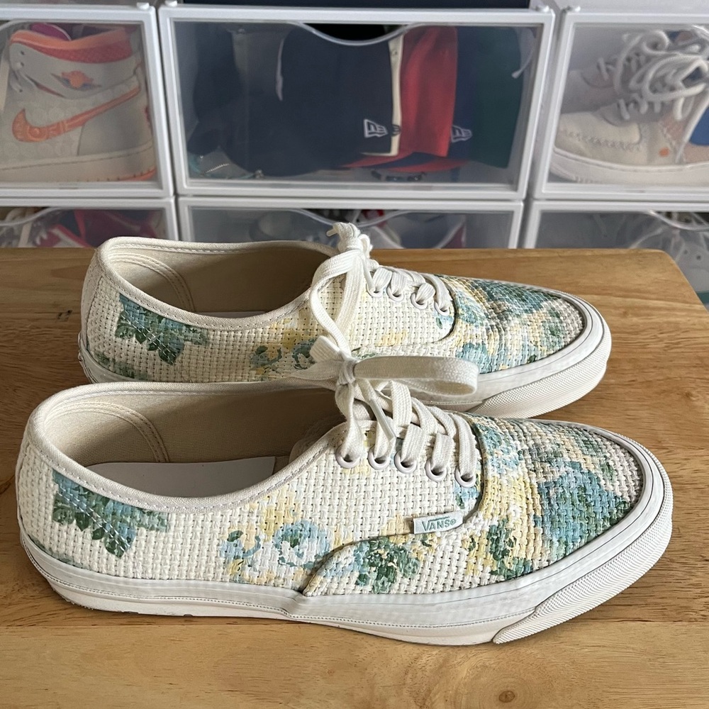 Kith x Vans limited edition Floral Canvas Sneakers